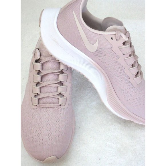Women's Nike Air Zoom Pegasus 37 Running Shoes Champagne Rose White Sizes NIB - Picture 4 of 5